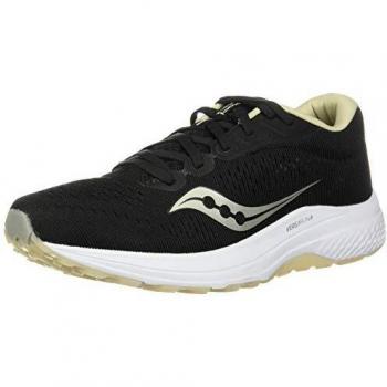 Saucony Clarion 2 Tan, Zapatillas de Atletismo para Mujer, Plum/Black