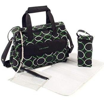 CHIC 4 BEBÉ, Cambio Bolsa de lujo, Green