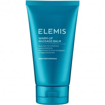 Elemis Warm-Up Massage Balm 150mL - Soothing and warming massage balm, designed to ease muscle tension, enriched with essential oils, suitable for all skin types, ideal for pre-exercise preparation or post-workout recovery