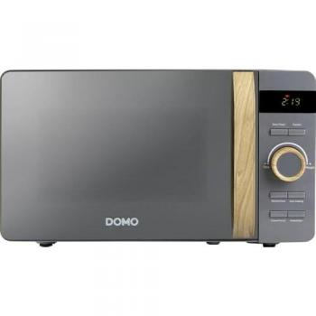 Microondas Domo DO3420 20L 700W con Acabado en Madera y 5 Niveles de Potencia