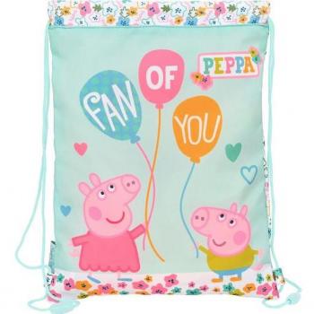 Saco Plano Junior Peppa Pig Cosy Corner Safta 1x26x34 cm