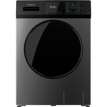Lavadora de carga frontal Cecotec Bolero Dresscode 8410 Inverter Steel 8Kg 1400 rpm Motor Inverter Plus Acero Inoxidable A
