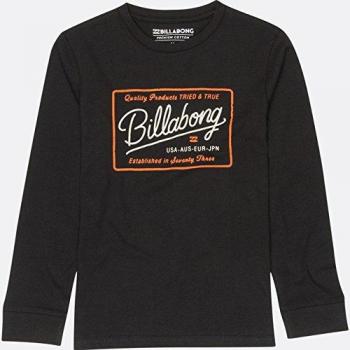 Billabong Baldwin Boy Tee LS - 8, Negro