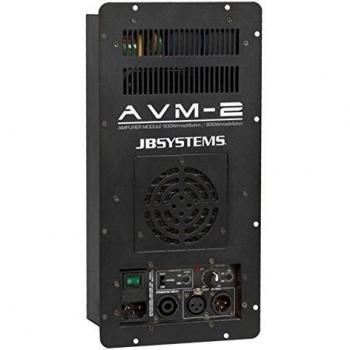 JB Systems AVM-2 Alámbrico Negro - Amplificador de audio