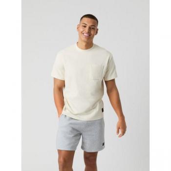Borg Heavy Jersey T-Shirt White, M