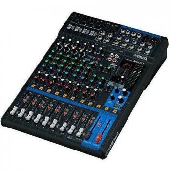 Yamaha MG12XU – Mezclador compacto de 12 canales, efectos digitales SPX, funciones audio USB y preamplificadores de micro D-PRE