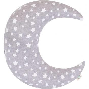 Cojín decorativo en forma de luna Jyoko de algodón suave y estampado infantil