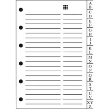 Recambio agenda mini direcciones MQR 21062 Integral