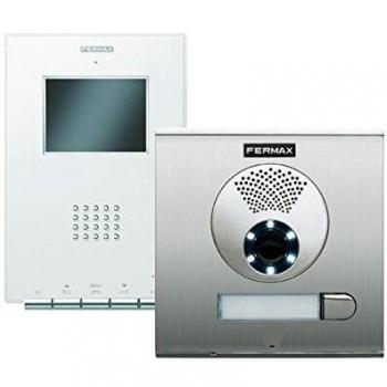 Kit videoportero 1 Vivienda Color Sistema VDS Monitor ILOFT 3.5 Placa CITYLINE