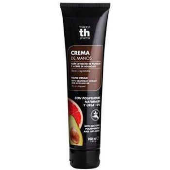 Thader Th Pharma Crema de Manos Extracto de Pomelo y Aceite de Aguacate Polifenoles, 100 ml