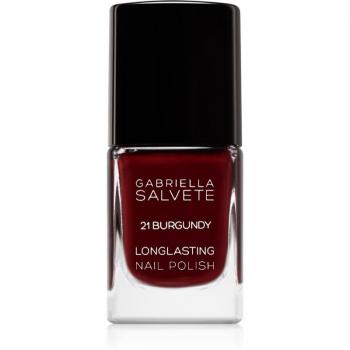 Gabriella Salvete Longlasting Enamel Long-lasting Nail Polish with High Gloss Effect Shade 21 Burgundy 11 ml