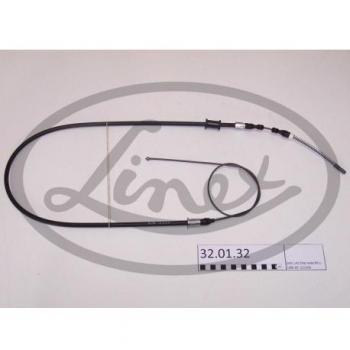 Cable de freno de estacionamiento LINEX 32.01.32 Derecho