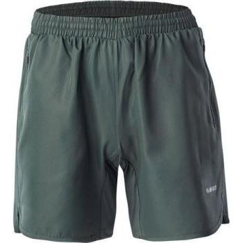 Hi-Tec Pantalones Cortos Hicko Entrenamiento para Hombre - Pantalones cortos, diseñados para entrenamiento, fabricados en material ligero y transpirable, con cintura elástica y cordón ajustable, bolsillos laterales