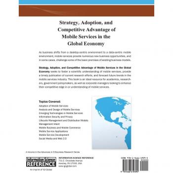 Estrategia, Adopción y Ventaja Competitiva de Servicios Móviles en la Economía Global (Avances en Investigación de E-Business)