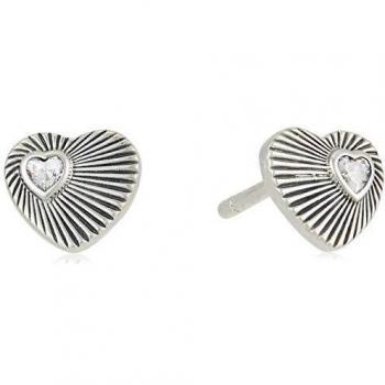 Pandora Pendientes de botón Mujer plata - 297298CZ
