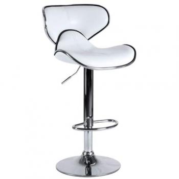 Pack 2 Taburetes Lester - Color blanco en polipiel