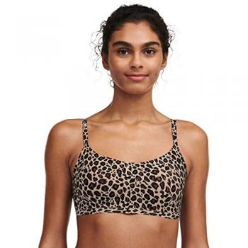 Chantelle Women's Softstretch Padded Bralette - Leopard Polyamide - Size X-Small/Small