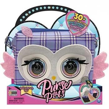 Bolso Interactivo Purse Pets Estampado Surtido Bamboo Boo Koala y Hoot Couture Owl