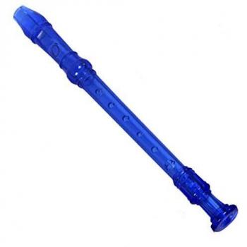 Hohner 95084-DB Flauta Plástico Digitación Alemana 1 Pieza Azul