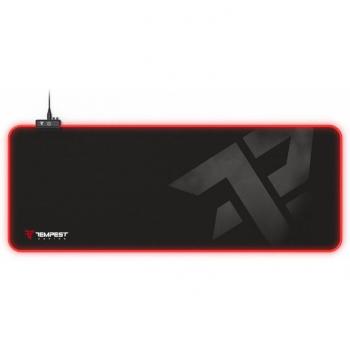 Alfombrilla Gaming Extended Tempest Mousepad RGB 80x30cm 3mm Negra