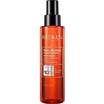 REDKEN | Frizz Dismiss | Instant Deflate Oil-In-Serum | Infused with Babassu Oil | For Humidity Protection and Smoothing Frizzy Hair | 125ml