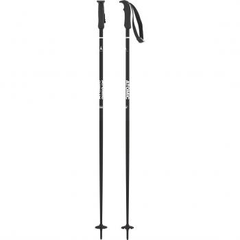Atomic - Bastones de esquí Amt Atomic, ligeros y resistentes, fabricados en aluminio, con empuñadura ergonómica y correa ajustable, ideales para esquiadores de todos los niveles