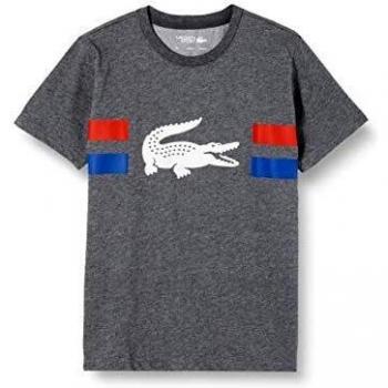 Lacoste Sport Tj3297 Camiseta, Gris