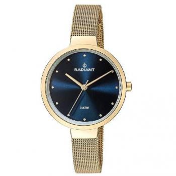 Reloj Radiant New North Star Mujer RA416202 - 32mm, diseño elegante, esfera analógica, correa de acero inoxidable, resistente al agua hasta 50 metros, movimiento de cuarzo