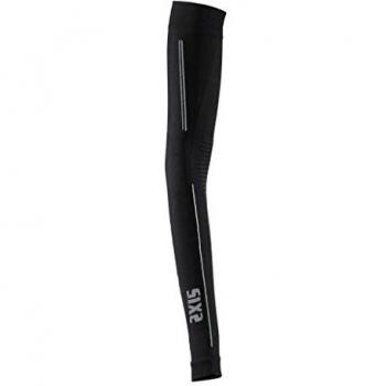 SIX2 Manguitos All Black-L/XL, Unisex Adulto