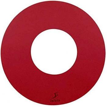 Disco Flotante Leisis 100x3 cm con Agujero Central de 45 cm Color Rojo