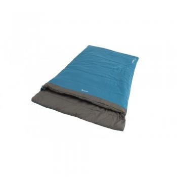 Saco de dormir Outwell Celebration Lux Double 2C azul, tipo: saco de dormir, características: diseño doble, color azul, acolchado luxuoso, adecuado para camping y actividades al aire libre