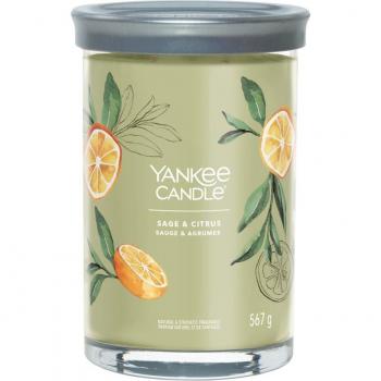Yankee Candle Sage & Citrus Large Signature Tumbler 567g Aromatic Candle