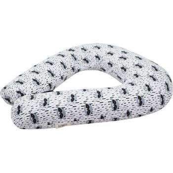 Cojín de Lactancia Jyoko - Almohada de lactancia rellena de perlas Racoon Town, ideal para dar soporte durante la lactancia y como cojín para dormir