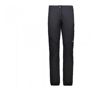 CMP Women's Waterproof Stretch Trekking Pants - Black Size 44