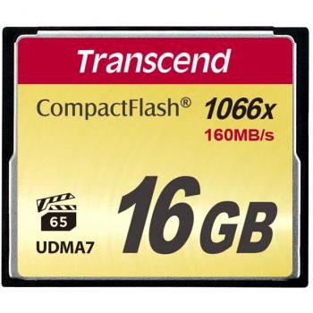 Transcend 16GB Compact Flash 1000x Memory Card