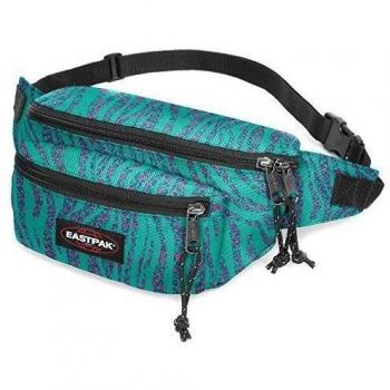 Eastpak Doggy Bag Riñonera de Marcha, Diseño Flowbra, Color Azul