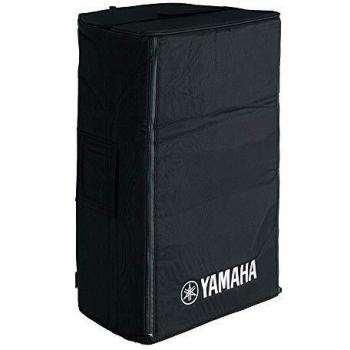 Yamaha SPCVR-1501 Funda para Altavoz Negra con diseño ajustado, material resistente al desgaste, protección contra polvo y humedad, compatible con altavoces de 15 pulgadas