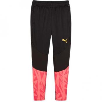 Pantalón de fútbol Puma Forever Faster negro para hombre