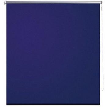 Estor enrollable opaco azul 100 x 175 cm para ventana, cortina de protección visual y privacidad