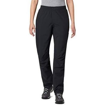 Columbia Evolution Valley Pantalón Impermeable, Mujer, Negro, S/S