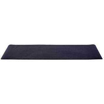 HOMCOM Esterilla para Aparatos de Entrenamiento Esterilla Protección de Suelo Bicicleta Elíptica Cinta de Correr Gimnasio Protectora de Suelo 170x75x0.4 cm Negro