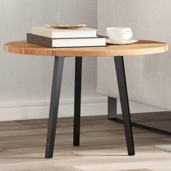 vidaXL Round Table Top Ø60x2 cm Solid Acacia Wood