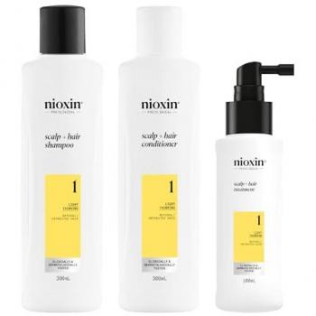 Nioxin System 1 - Kit for Natural Hair with Mild Weakness (3 units)