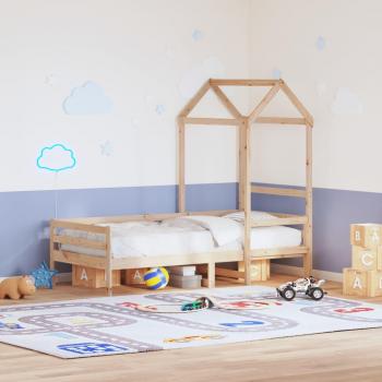 Techo de cama infantil madera maciza pino 108x70x176,5 cm Vidaxl Marrón