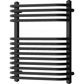 Radiador secatoallas eléctrico 384W, negro, 66x55x15cm