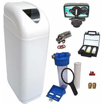 Descalcificador de Agua Doméstico Pentair 4L Fleck 5600 MV Mecánico con Kit de Instalación Completo