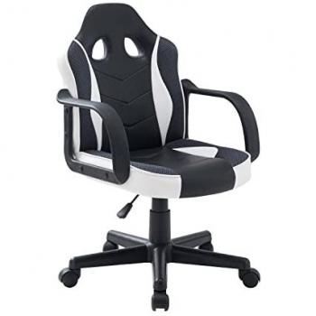 Silla Gaming Assen en PVC, PL y Nylon Blanco y Negro