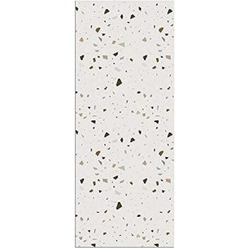 Alfombra Vinílica, Terrazzo, 200 x 80 x 0.2 cm, Color Beige, ALV-004