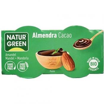 Organic Almond Chocolate Dessert 2x125g Naturgreen
