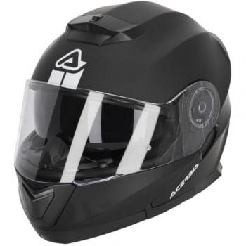 Acerbis Casco Modular Serel Negro Mate 2024 - Casco (Black Matt, L (59/60))